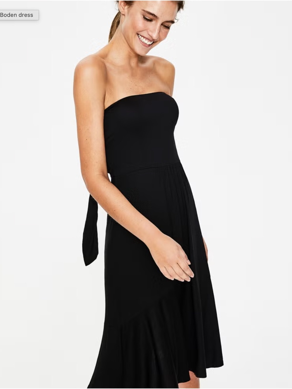 Boden Black Lilah “Multiway”Dress